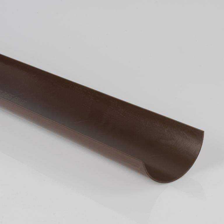 Brett Martin Round Rainwater Gutter - Brown